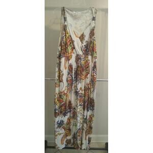 Lascana Venus Woman's 1X Floral Print Gown